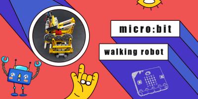 micro:bit Walking Robot
