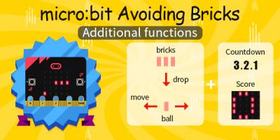 micro:bit Avoiding bricks---Additional functions