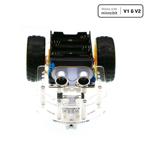 ELECFREAKS Motor:bit Acrylic Smart Car Kit